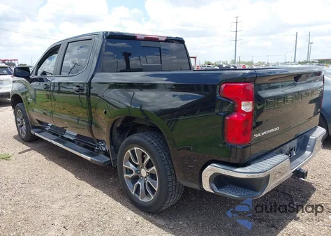2019 Chevrolet Silverado 1500 Lt из США, поврежденный, VIN 3GCPWCED2KG287074